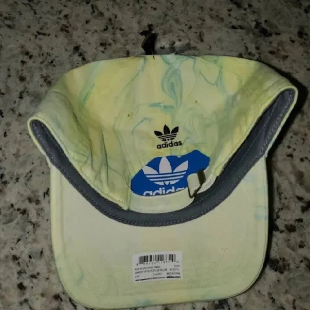 Adidas Originals Marble Wash Adjustable‎ Hat - Yellow